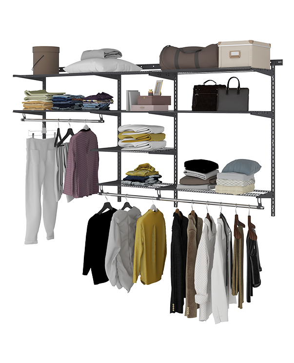 Гардеробная система Optima G240 графит