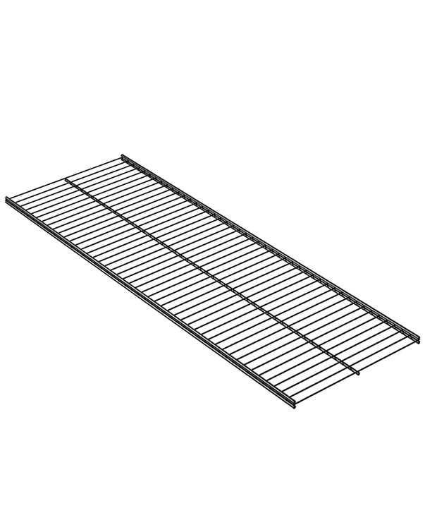 Полка сетчатая ПРАКТИК Home GSh 90х30 графит